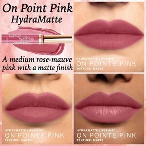 On Point Pink HydraMatte Lipsense